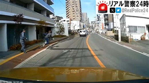 これは自転車アウト。だけど車道を走れとか逆走だとか生きづらい社会にするより、歩行者優先で車の運転するが如く気をつけようねで済むのになぁ。やれこれはダメだ、あっちが悪い、この場合はーーーとか複雑すぎるんだよ