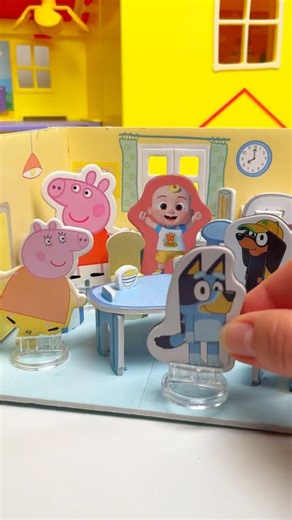 Peppa Pig, magic in this place 😮 part 1 #cocomelon #toys #satisfying #unboxing