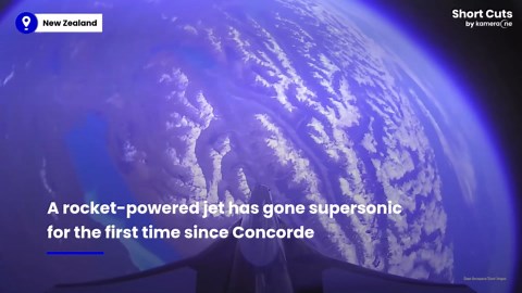 Supersonic jet breaks sound barrier for first time since Concorde