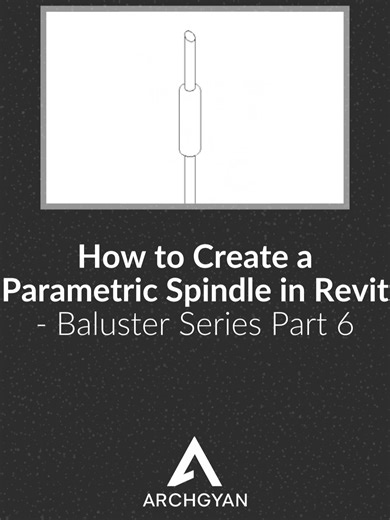 How to Create a Parametric Spindle in Revit - Baluster Series Part 6 In this tutorial, we complete our decorative baluster by turning it into a fully parametric spindle The Complete Revit 2026 Course for Architectural Design link - https://www.udemy.com/course/the-complete-revit-course-for-architectural-design/?couponCode=CP130525 If you would like to learn more about revit, head to archgyan.com - https://store.archgyan.com/ #Revit #RevitTutorial #RevitFamilies #ParametricFamily #RevitBaluster #