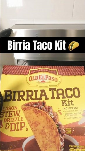 Old EL Paso Birria Taco Kit 🌮 #cooking #food #birriatacos #tacos #foodie