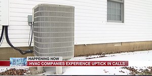 HVAC companies experience uptick in calls