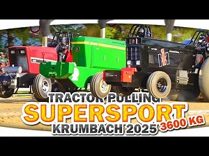 Full Pull im Finale! Bleibt der Pokal im Süden, geht er gen Norden?🏆 ► Tractor Pulling Krumbach 2025