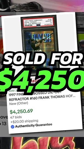 (Final) TOP 15 Frank Thomas '90s Baseball Cards Worth Money - #baseballcards #thehobby #gradedcardinvestor #sportscards | Grradeddcardiinvestors11