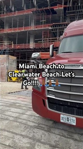 Local Owner operator Flatbed Load from Miami to Clearwater.