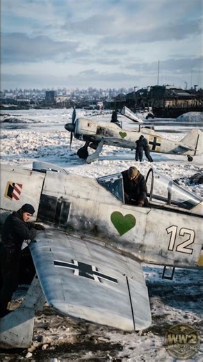 JG54 Green Hearts Fw 190s Frozen on the Eastern Front