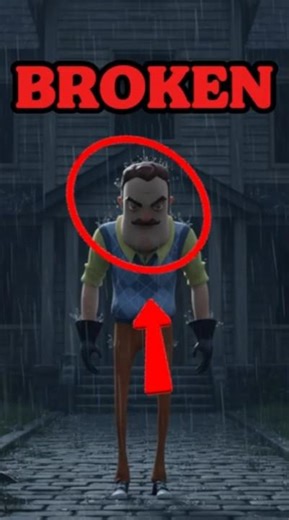 Hello Neighbor Has a Dark Secret 😨 The Tragic Story No One Talks About#darktheory #helloneighbor