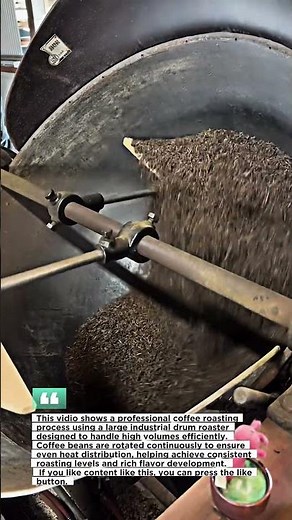 Industrial Coffee Roasting Process