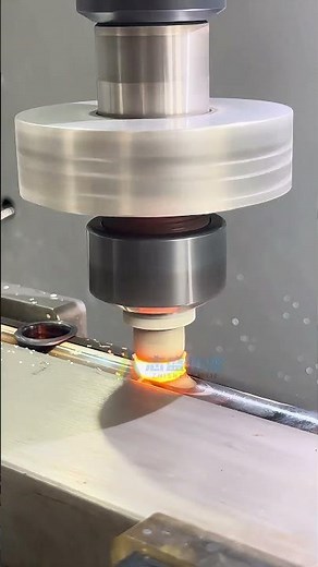 Friends, what industries can this hot-melt drilling and tapping machine process be applied to? #cnc