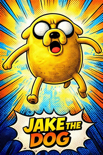 Satisfying needle-felting art of Jake the Dog