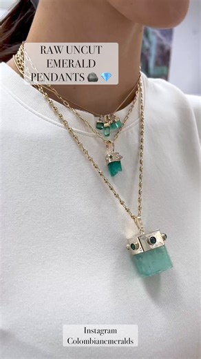 2.9K views · 84 reactions | RAW UNCUT EMERALD MENS & WOMEN GOLDEN...