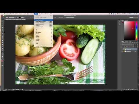 How to Use Diffuse effects in Photoshop