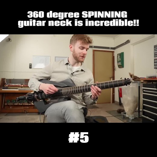 360 degree SPINNING guitar neck is incredible(4)