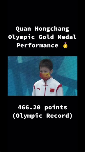 Tokyo 2020 Olympic Champion 🥇 #gold #goldmedal #tokyo2020 #dive #olympics #platform #quanhongchan