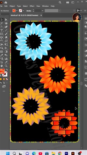 Adobe Illustrator 2026 – Quick & Unique Logo Design Like a Pro#logo