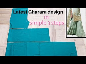 Latest Gharara Pattern /Easy Cutting and Stitching/DIY