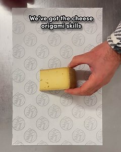 17K views · 71 reactions | We have got the cheese origami skills. There is a reason we wrap everything in paper. It helps the cheese breathe so the flavour stays at its best from our counter to your kitchen. ​ #welshcheese #artisancheese #cheeseshop #cheeselover #cheesewrap #foodieuk #cheesetips #supportlocalfood #cheeseloversofinstagram #foodeducation | Welsh Cheese Company | Facebook