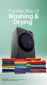 No more laundry hassles! With the LG Washer Dryer, enjoy a complete wash and dry cycle in one go. Simplify laundry days with the power of one machine – clean, dry, and ready to go! Know more at https://bit.ly/4cLz5QP #LG #LGIndia #LifesGood #LGWasherDryer #HomeAppliances #LaundrySimplified | LG Global