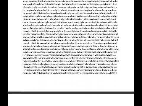 this is the full name of the chemical composition of titin