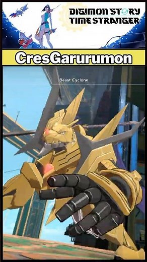 CresGarurumon Signature Attacks - Digimon Time Stranger [DLC 1: Alternate Dimension]