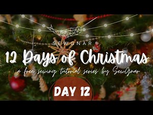 Free Sewing Tutorial - Day 12 of 12 Days of Christmas - iPad Sleeve