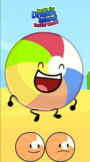 Beach Ball in Elsewhere (Pt. 1) | BFDI X FNF: Funkin' Center #bfdi #tpot