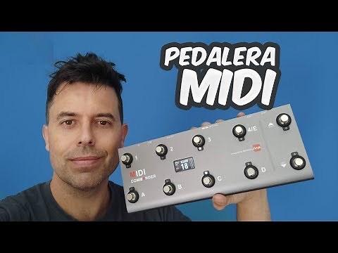 Pedaleras MIDI ¿Para qué sirven y cómo funcionan? REVIEW: MIDI COMMANDER | Guitarraviva