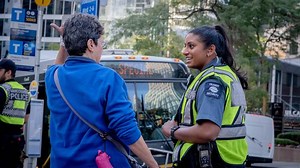 1.6K views · 49 reactions | It takes a village to move everyone via transit from downtown to English Bay for the fireworks. Transit Security is one of the key teams that help make it possible. | TransLink | Facebook