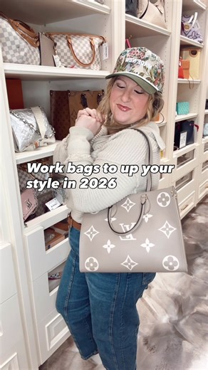 👜 Which work bag would you choose for every day use?? ‼️ Good news! These are all currently available and listed online at theluxurylady.com (link in bio). AND each and every one is eligible for layaway. Snag your fav today!