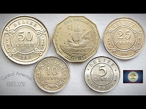 Belize Dollar & Cents Coins | BELIZE - CENTRAL AMERICA