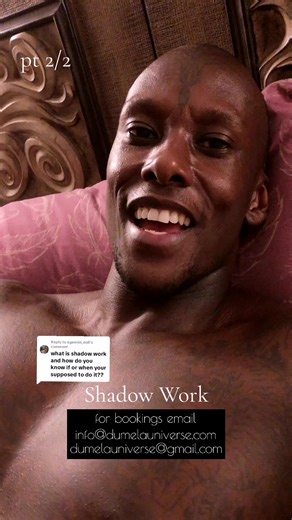 Replying to @6gemini_doll Shadow Work pt 2/2 To book with us email info@dumelauniverse.com