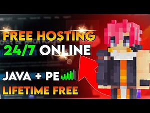 How To Make Free 24/7 Minecraft Server Java + PE | Best Free 24/7 Minecraft Server Hosting