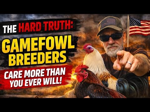 Why Gamefowl Breeders Take Better Care of Their Chickens Than Anyone Else