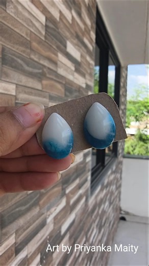 Resin Earrings😍😍 #shorts #youtubeshorts #viral #trending #art #resinart #resin #earrings #ytshorts