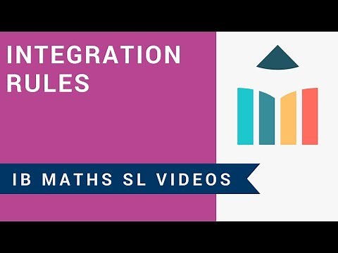 Integration Rules (IB Maths SL)