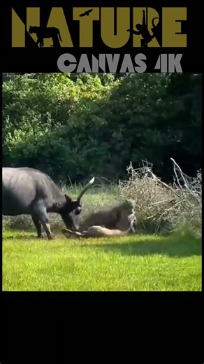 "Cheetah's Clever Hunt: Outsmarting the Buffalo | Epic Wildlife #Shorts"