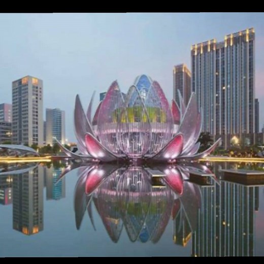 26K views · 1.2K reactions | The Lotus Building in Wujin, China | Design Ideas | Facebook