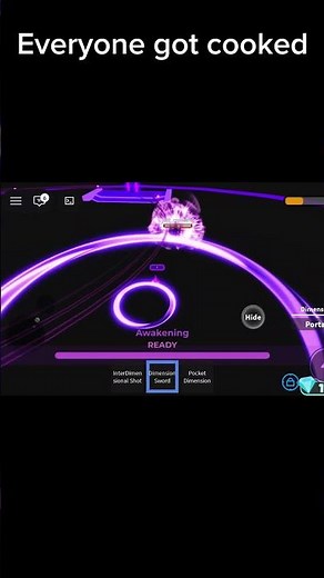 Using dimension awakening in elemental magic arena part 2! #elementalmagic #roblox #arena #ability