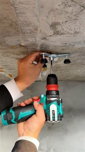 part70#This Smart Laser Level Bracket😱MakesDrilling#PerfectEvery Time#CeilingDrillingMade Easy😯#tool