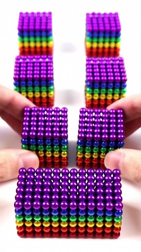 Rainbow Magnet ASMR - Satisfying Magnetic Balls Videos