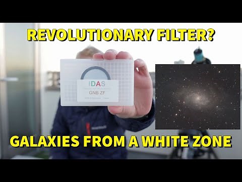 AMAZING! IDAS GNB Galaxy Light Pollution Filter - The POWER of NEAR-INFRARED!