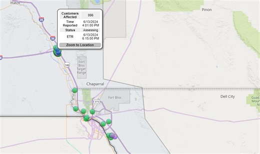 Power outage that impacted thousands in Las Cruces, El Paso's Lower Valley resolved