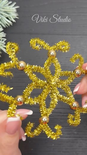 3.7M views · 61K reactions | Christmas Craft Ideas! ❄️ #christmas #christmasdecor #christmasdecorations #christmas2025 #fyp | VIKI Studio DIY | Facebook