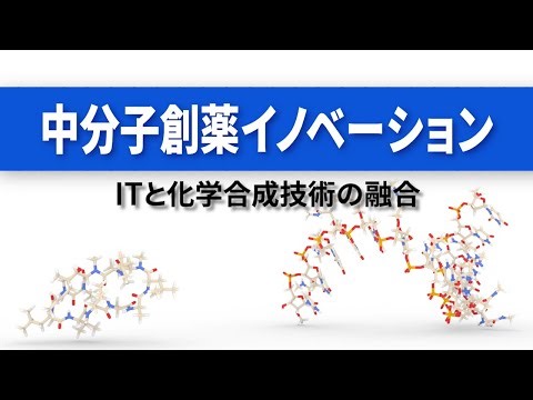 中分子創薬イノベーション -ITと化学合成技術の融合-