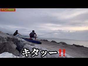 【打ち込み】#1 浜の王者を獲れ！#沖縄打ち込み釣り#タマン釣り #ハマフエフキ #うーちゃんライト