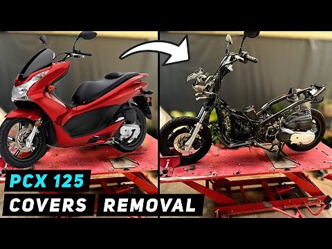 Honda PCX 125 - Complete Cover Removal Guide | Mitch's Scooter Stuff