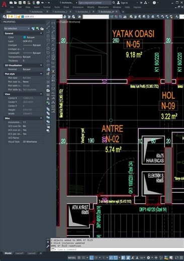 AutoCAD'de Blok Düzenlerken Arka Plan Kilidini Açma - Unlocking Background Objects in AutoCAD