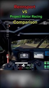 Rennsport vs Project Motor Racing, Last Patch Update! #rennsport #projectmotorracing #shorts