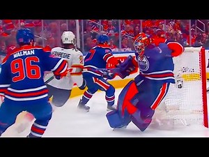 Carter Verhaeghe Hit on Stuart Skinner | Oilers vs Panthers 2025 NHL Stanley Cup Finals Highlights