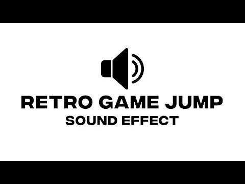 Retro Game Jump Sound Effect